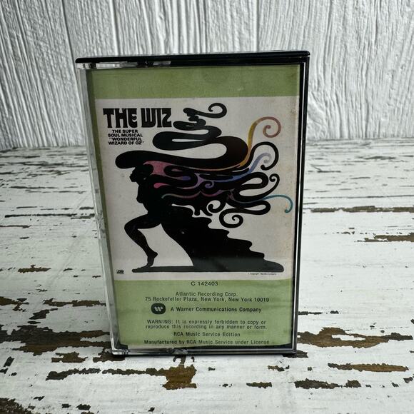 THE WIZ The Wonderful Wizard of Oz 1975 RCA Cassette Tape Soul Music Original - Picture 5 of 7